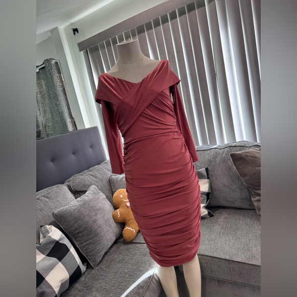 🌸AMTIOUS soften rouched dress ✨ - Picture 4 of 9